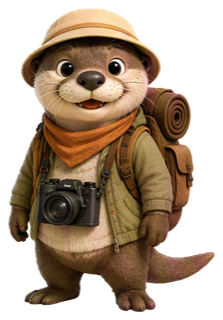 カワウソの旅人